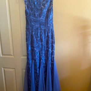 Mother of the Bride dress. Like new. Worn once. Lots of beading details.